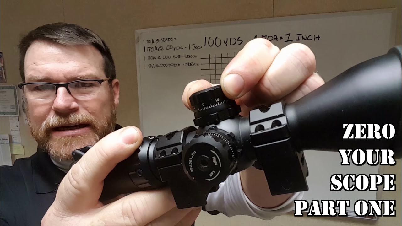 How To Zero A Scope At Home How to Zero a Rifle Scope: Beginners Guide Part One-Classroom Phase
