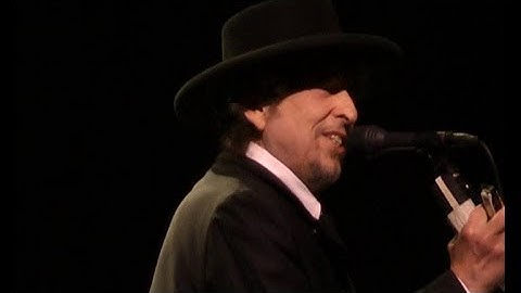 BOB DYLAN, (Mesmerising ) THINGS HAVE CHANGED ,GLASGOW 09.10.2011