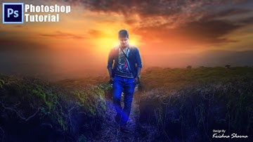 Photoshop Manipulation Tutorial | Dramatic Sunset Photoshop Manipulation tutorial