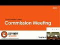 SD Lottery Commission meeting | 2026-09-17