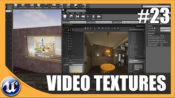 Using Video Textures - #23 Unreal Engine 4 Beginner Tutorial Series