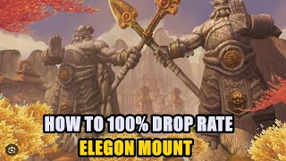 How to 100% drop rate Elegon Mount - Astral Cloud Serpent