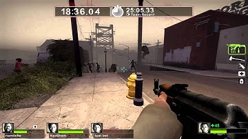 L4D2 Survival: Port Passing 12min Hold (Right Door) 28min Laps