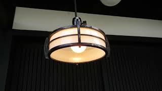落ち着きの和室   ～昭和レトロの照明器具～
