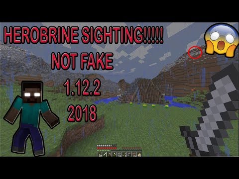 5 CREEPIEST Minecraft Herobrine Sightings!!!!  Doovi