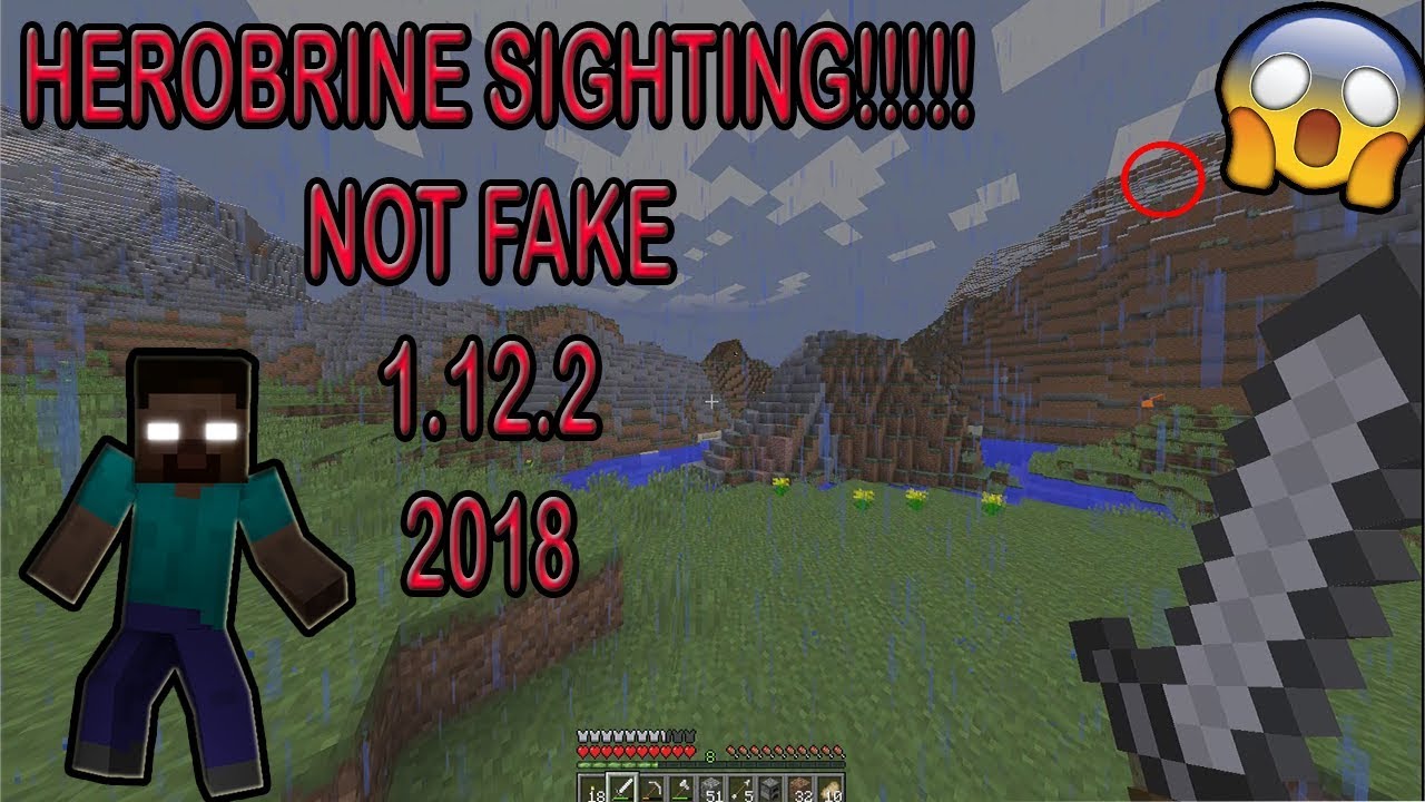 Minecraft First Herobrine Sighting