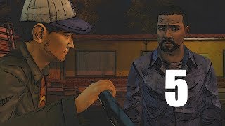The Walking Dead Game Season 1|#5| WELLL TIME TO MOVE ..! |