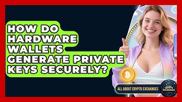 How Do Hardware Wallets Generate Private Keys Securely? - All About Crypto Exchanges