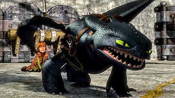 ヒックVSドラゴン剣闘士 | ヒックとドラゴン | 映画シーン