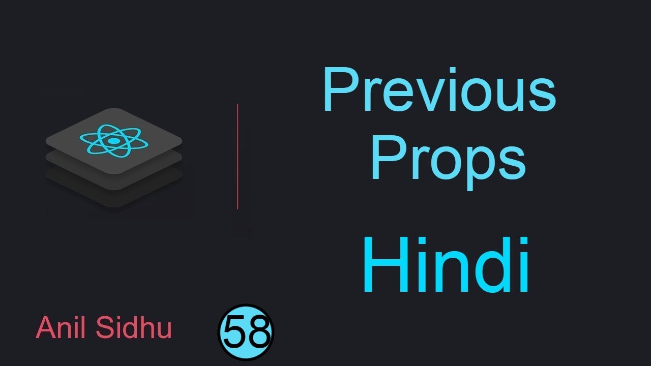 React tutorial in Hindi #58 Previous Props with Hooks - YouTube