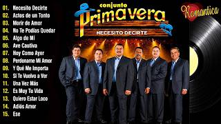 Conjunto Primavera – Puras Pa’ Pistear 🍻 | Norteñas Que Nunca Se Olvidan 🐴🤠