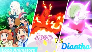 Leon Vs Diantha \\\\\\\\ Gmax Charizard Vs Mega Gardevoir [AMV] - Pokemon Sword \& Shield Episode 122 Amv