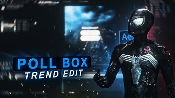 Poll box trend edit tutorial on after effects