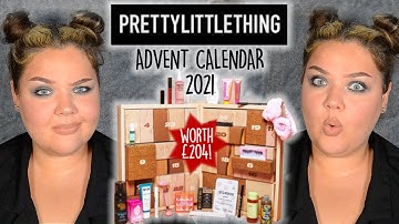 PRETTY LITTLE THING 2021 ADVENT CALENDAR UNBOXING + GIVEAWAY