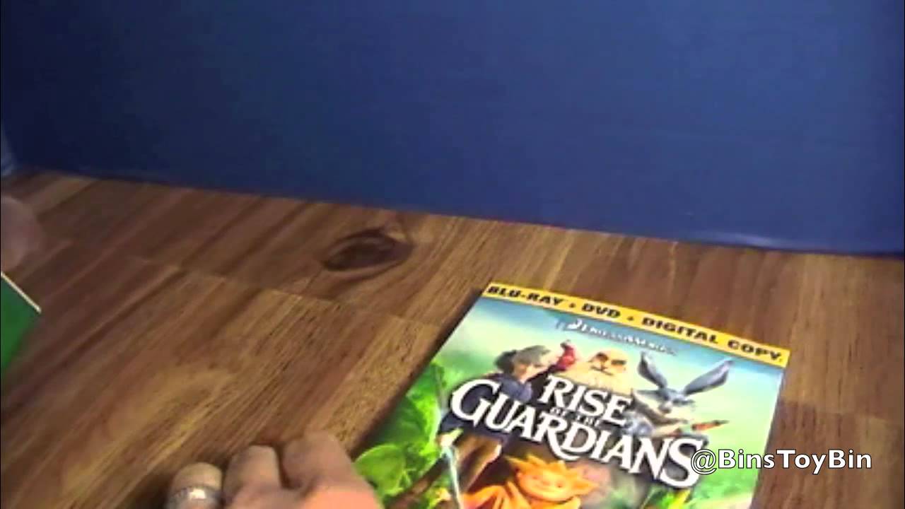 Rise of the Guardians Blu-Ray Unboxing! Walmart Exclusive w/ Hopping Eggs! by Bin's Toy Bin