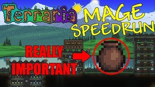 Terraria: Mage Speedrun Part 1 -  A NEW BEGINNING