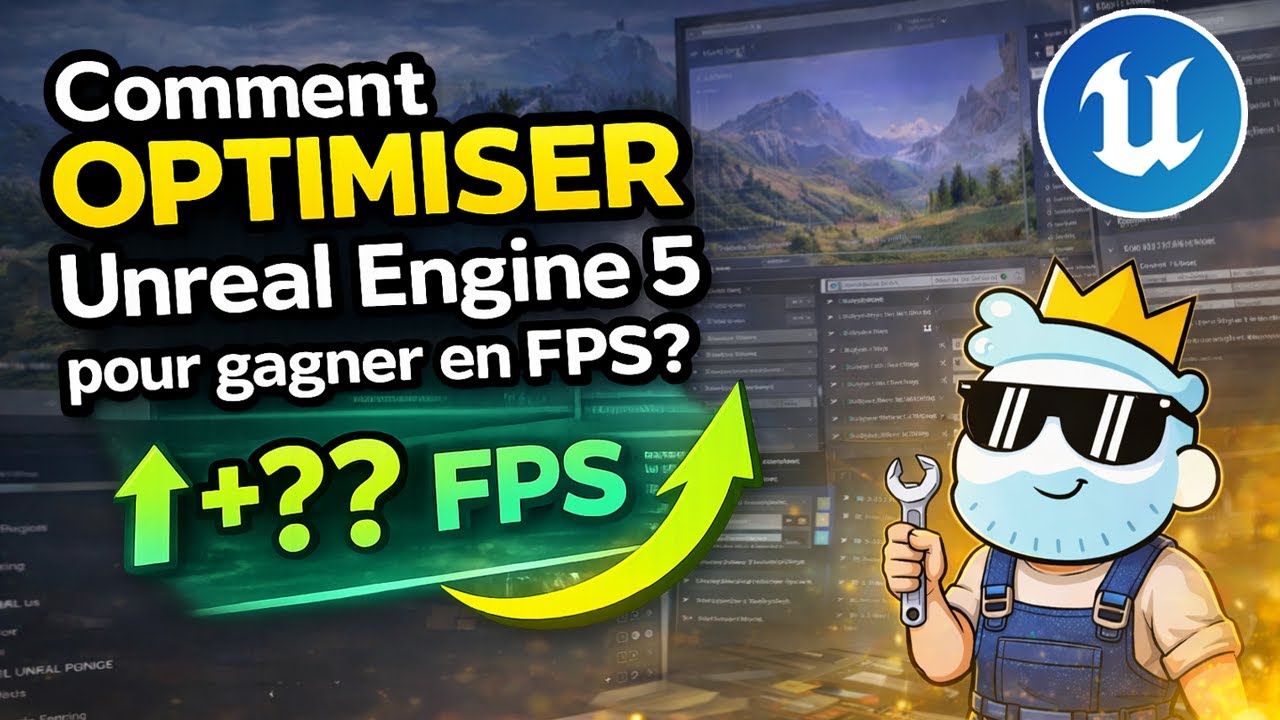 Comment OPTIMISER Unreal Engine 5 pour GAGNER EN FPS - Tutoriel en français