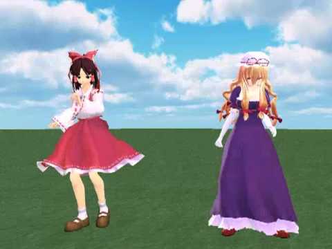 【東方MMD】ゆかれいむでSpringShower
