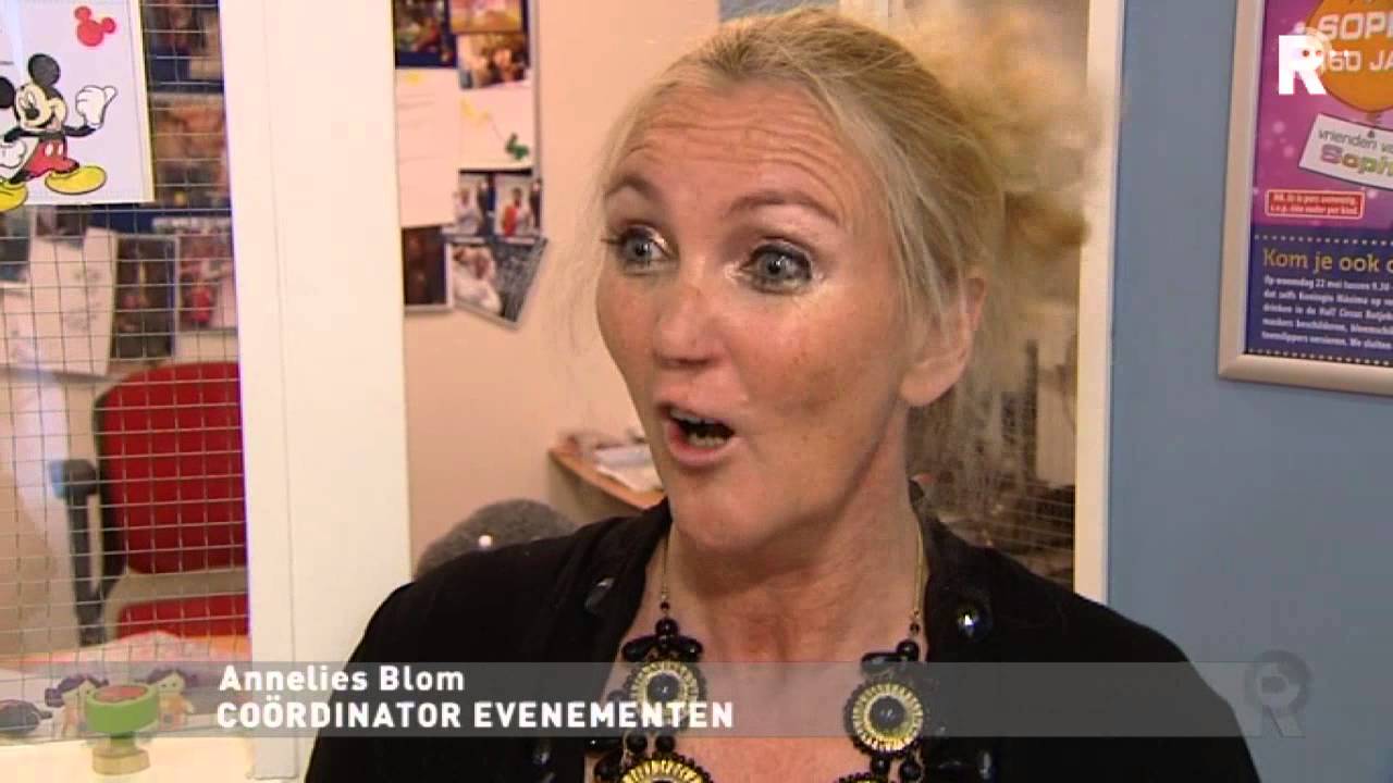 Koningin Maxima bezoekt Sophia Kinderziekenhuis
