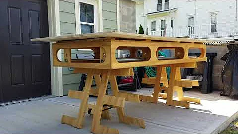 My Paulk Compact Bench Build - Weather "proofing" and bottom spreader shelf