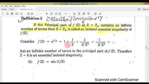 Classification of singularities//Complex analysis//M.Adnan Anwar