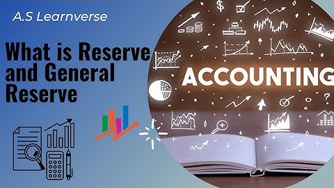 What Is "Reserve and General Reserves" Basic Concept. @a.slearnverse