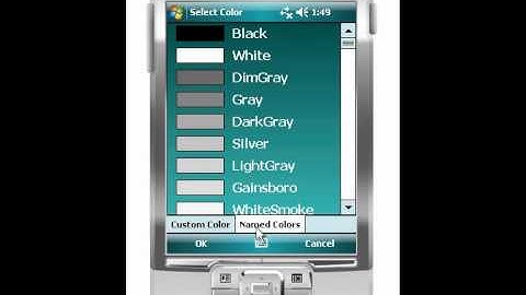 Digitwallet 1.0 for Windows Mobile - Style themes editor demo