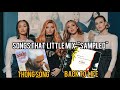 Songs that Little Mix SAMPLED