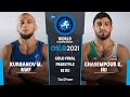 GOLD FS - 92 kg: M. KURBANOV (RWF) v. K. GHASEMPOUR (IRI)