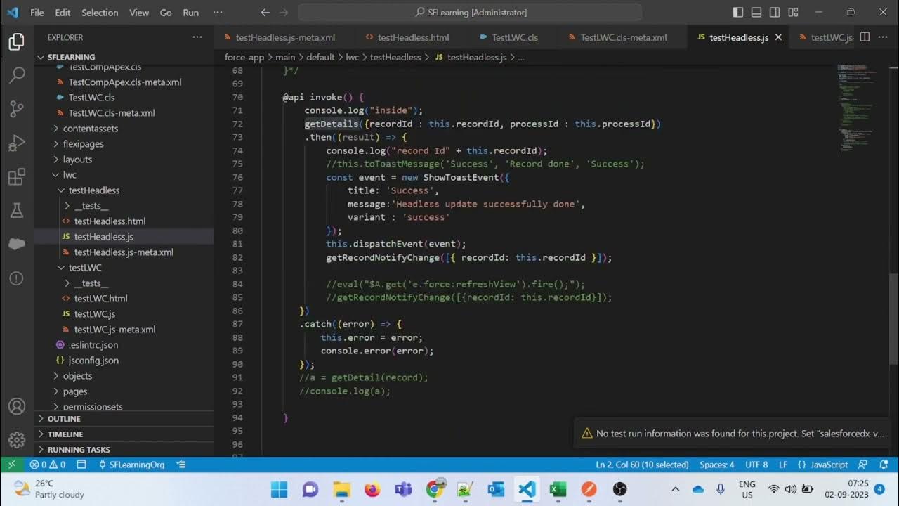 LWC quick action with Headless mode | LWC | Lightning web component ...