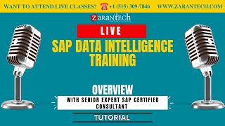 LIVE | Overview | SAP Data Intelligence | ZaranTech