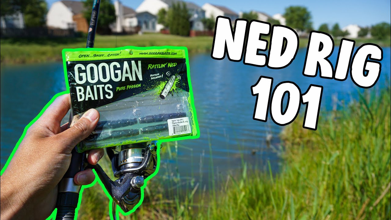 Rattlin’ Ned Destroyed By Big Bass!! ( Googan Baits  )