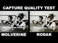 Wolverine vs kodak reels  capture quality black and white film