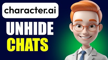 How To Unhide Chats In Character AI | Updated Guide