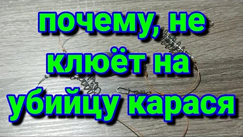 Ошибки при ловле на снасть убийца карася.#карась, #рыболовныеснасти, #убийцакарася, #уловистыймонтаж