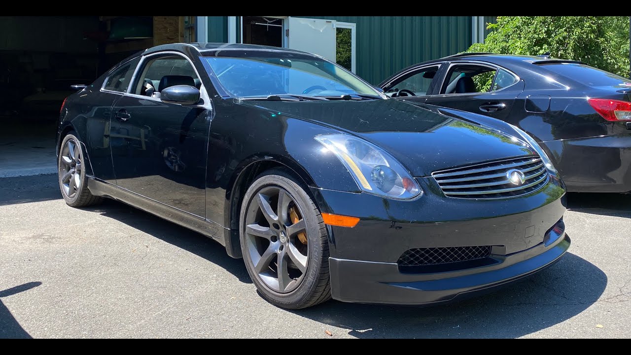 Detailing the G35! - YouTube