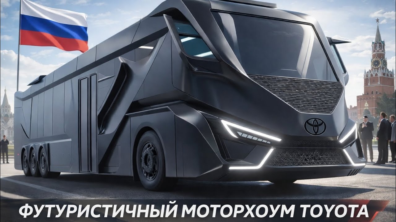 Luxury Toyota Motorhome 2026 обзор | Премиальный интерьер и полный тур по автодому