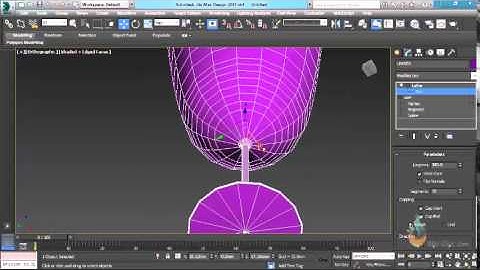 Thực hành 3ds Max - Bài 23: Lệnh Lathe -  Ứng dụng vẽ ly uống nước
