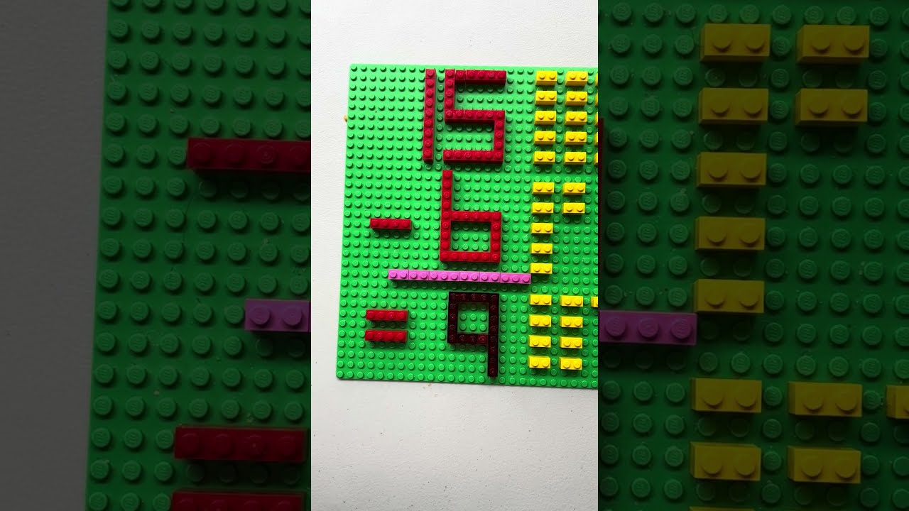 Learning How To Subtract With Legos