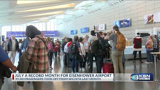 Wichitas airport set all-time travel record in July