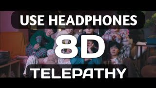 BTS- Telepathy [8D AUDIO 🔥]