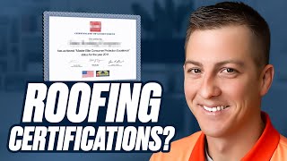 Why Roofing Certifications Are Essential