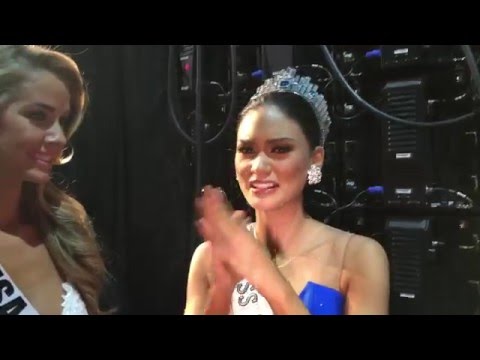 A message from Miss Universe 2015, Pia Alonzo Wurtzbach