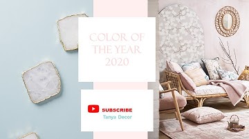 Interior/Fashion Color Trend 2020 !Color of the year 2020 !Benjamin Moore Color 2020(American Comp.)
