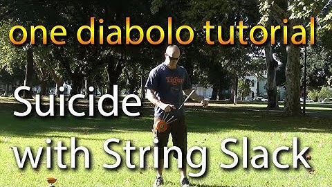 Diabolo Tutorial - One Diabolo Suicide with String Slack