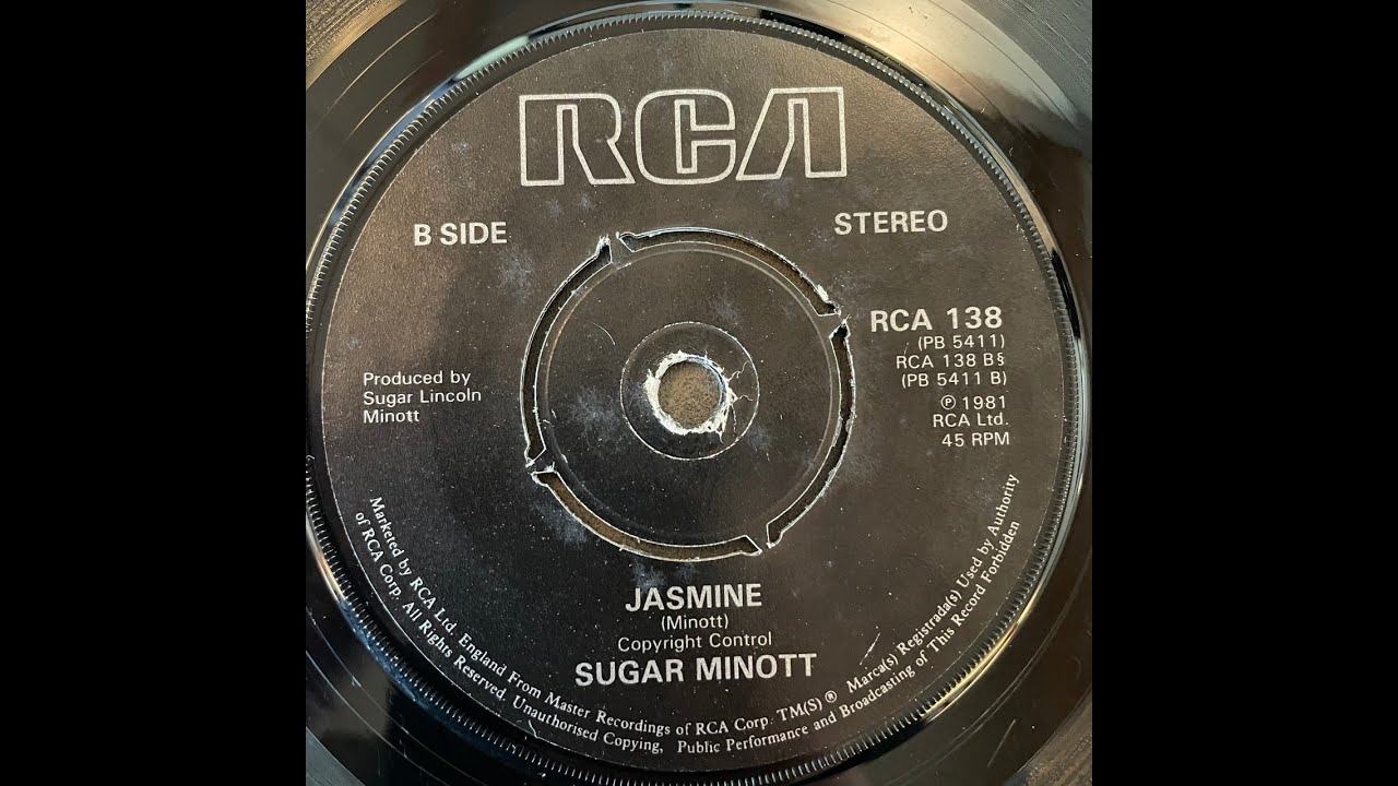 Sugar Minott - Jasmine【7-21866】 - YouTube