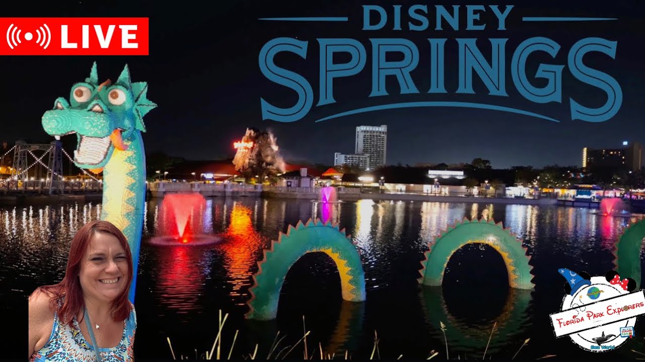 🔴LIVE Thursday Night at Disney Springs for Shopping and Treats YouTube