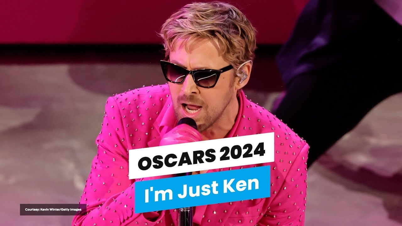 Ryan Gosling Performs I’m Just Ken from Barbie | Oscars 2024 - YouTube
