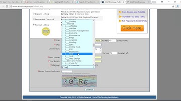 HOW TO BACKLINK ON alistdirectory.com BY SAVESFUN.COM