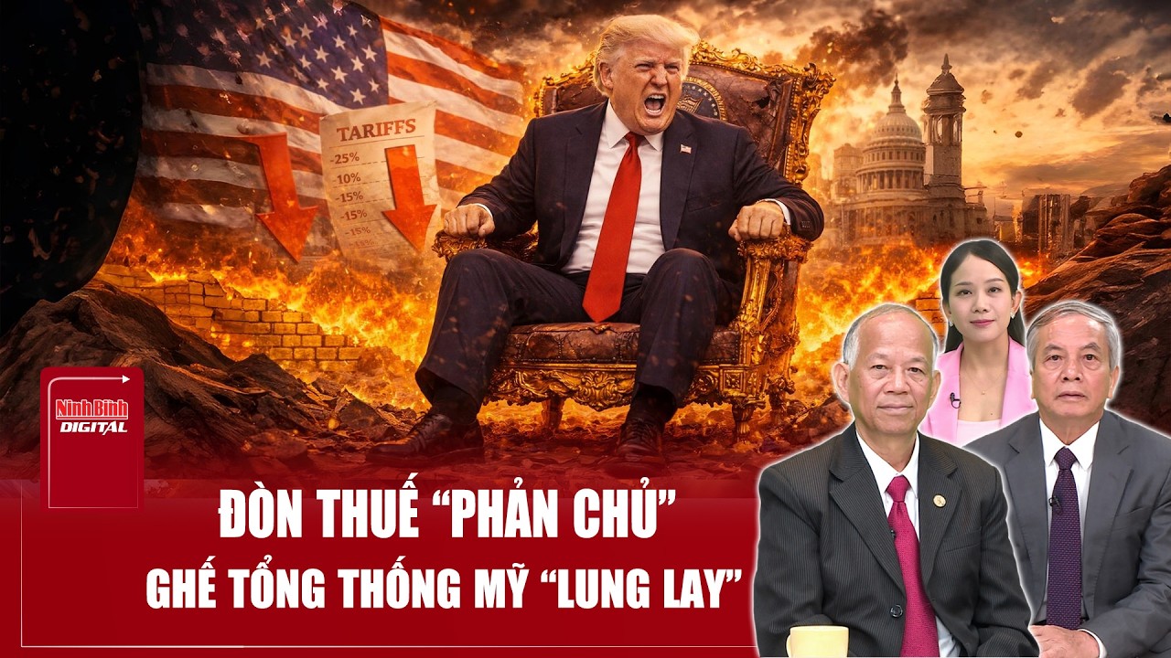Chuyên gia: Đòn thuế “phản chủ”, chiếc ghế nóng của ông Trump đã gãy một chân | BLQT